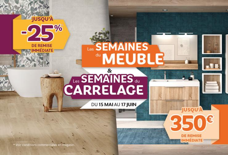 Ne manquez pas Les Semaines du Meuble et du Carrelage |  Schmitt-Ney - SFCP