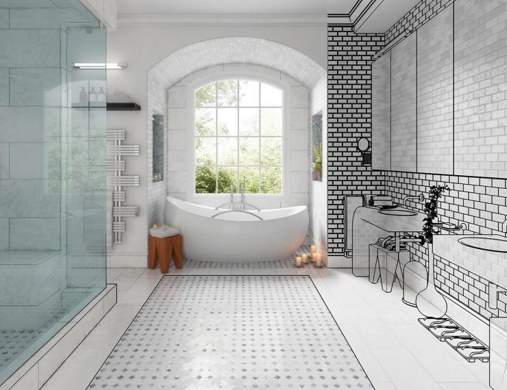 Schmitt-Ney - SFCP  - Salle de bains 3D